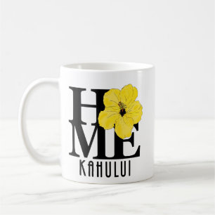 ZUHAUSE Kahului Gelber Hibiskus 11oz Kaffeetasse