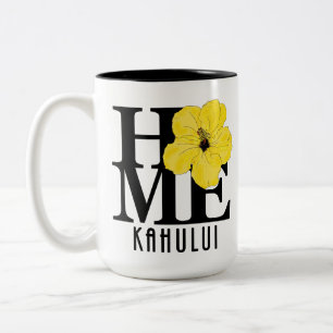 ZUHAUSE Kahului Hawaii 15oz Zweifarbige Tasse