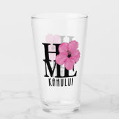 ZUHAUSE Kahului Pink Glas (Vorderseite)