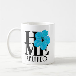 ZUHAUSE Kalaheo Blue Hibiskus 11oz Kaffeetasse