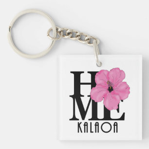 ZUHAUSE Kalaoa Pink Schlüsselanhänger