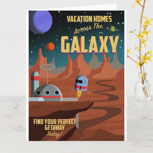 Zuhause Karte (Gelbe Blume)