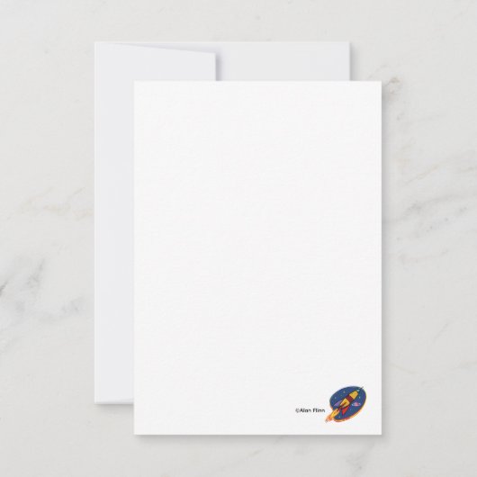 Zuhause Karte (Rückseite)