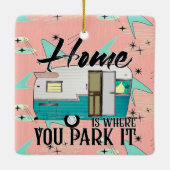 Zuhause Keramik Keramikornament (Rückseite)