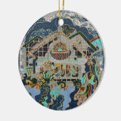 Zuhause Keramik Ornament (Links)