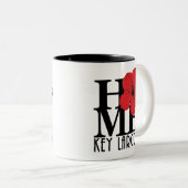 ZUHAUSE Key Largo 11oz Zweifarbige Tasse (VorderseiteRechts)