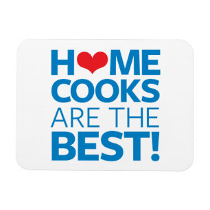 Zuhause-Köche sind das Beste Magnet