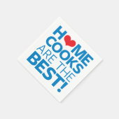 Zuhause-Köche sind die besten Serviette (Ecke)