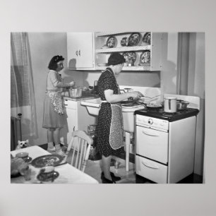 Zuhause-Kochen: 1942 Poster