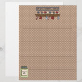 Zuhause - Kochen der Rezeptorseiten (Lined) (Vorne/Hinten)