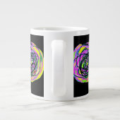 ZUHAUSE KOMMENDE KUNSTDEKOR Jumbo-Tasse (Rückseite)