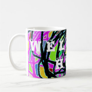 ZUHAUSE KOMMENDE KUNSTDEKOR KAFFEETASSE