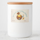 Zuhause-Konservenmarke für hausgemachte Suppen Lebensmitteletikett (Vorderseite)