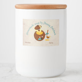 Zuhause-Konservenmarke für hausgemachte Suppen Lebensmitteletikett