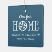 Zuhause-Koordinaten - wählen Sie Hintergrund-Farbe Keramikornament (Links)