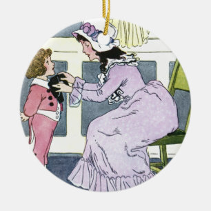 Zuhause-Krawatten Keramikornament