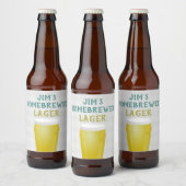 Zuhause-Lager Bierflaschenetikett (Flaschen)