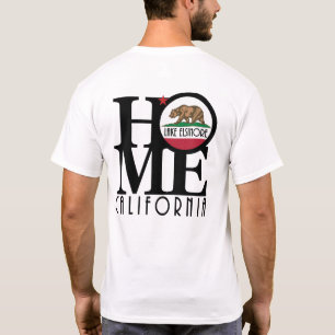 ZUHAUSE Lake Elsinore (Rückseite) T-Shirt