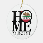 ZUHAUSE Lake Tahoe California Keramik Ornament (Links)