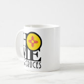 ZUHAUSE Las Cruces New Mexico 11oz Kaffeetasse (Vorderseite Links)