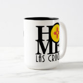 ZUHAUSE Las Cruces NM 15oz Zweifarbige Tasse (VorderseiteRechts)