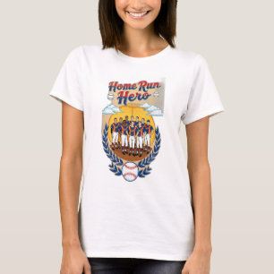 Zuhause Lauf Hero. T-Shirt