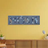 Zuhause Leinwanddruck (Insitu (Wohnzimmer))