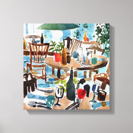 Zuhause Leinwanddruck (Vorderseite)