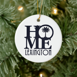 ZUHAUSE Lexington SC Keramik Ornament