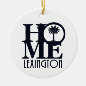 ZUHAUSE Lexington SC Keramik Ornament (Vorne)