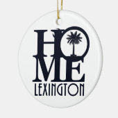 ZUHAUSE Lexington SC Keramik Ornament (Links)
