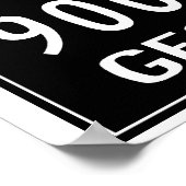 Zuhause Library Dewey Decimal Busroll Poster (Ecke)