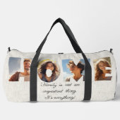 Zuhause Liebe Briefe ich schneiden Bilder Duffle T Bag (Vorderseite)