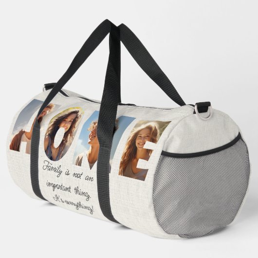 Zuhause Liebe Briefe ich schneiden Bilder Duffle T Duffle Bag (Rechte Ecke)