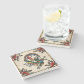 Zuhause Living Kitchen Dining Barware Bar T Steinuntersetzer (Seitenansicht)