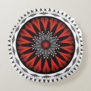 Zuhause Living Zuhause Décor Pillows & Poufs Thr Rundes Kissen