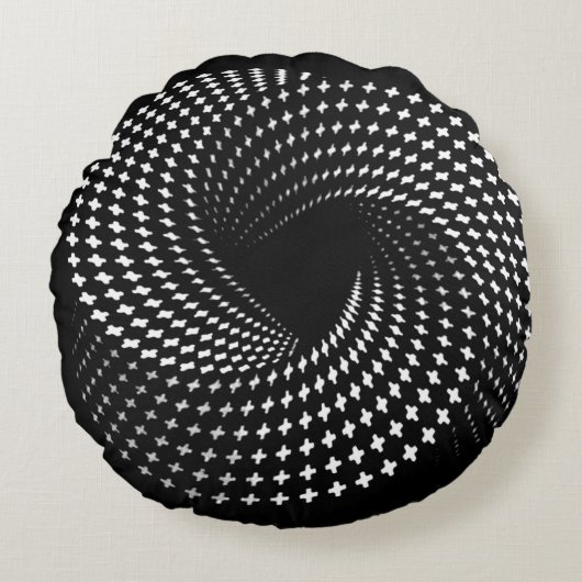 Zuhause Living Zuhause Décor Pillows Poufs Thr Rundes Kissen (Vorderseite)