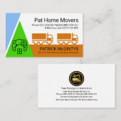 Zuhause-Lkw-Fahrer für den Transport Landschaftsfa Visitenkarte (Vorne/Hinten)