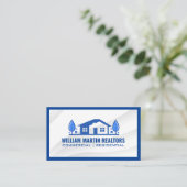 Zuhause-Logo für Real Anwesen Visitenkarte (Stehend Vorderseite)