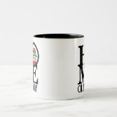 ZUHAUSE Lompico 11oz Zweifarbige Tasse (Mittel)