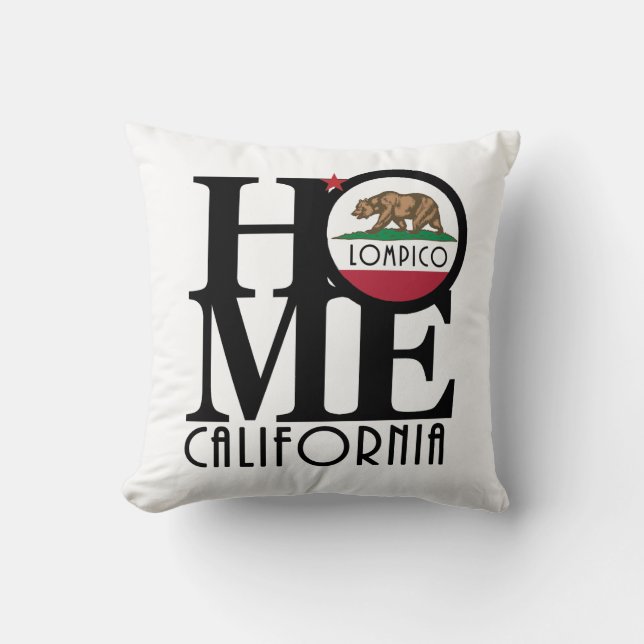 ZUHAUSE Lompico CA Kissen (Vorderseite)