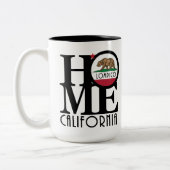 ZUHAUSE Lompico California 15oz Zweifarbige Tasse (Links)