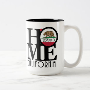 ZUHAUSE Lompico California 15oz Zweifarbige Tasse