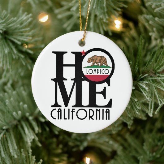 ZUHAUSE Lompico California Keramik Ornament (Baum)