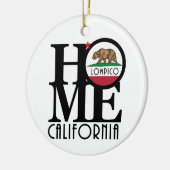 ZUHAUSE Lompico California Keramik Ornament (Links)