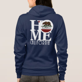 ZUHAUSE Lompico California (Rückseite) Hoodie