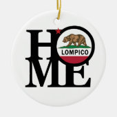 ZUHAUSE Lompico Keramik Ornament (Vorne)