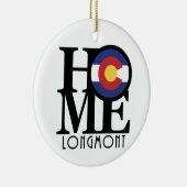 ZUHAUSE Longmont Keramik Ornament (Rechts)