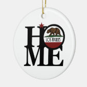 ZUHAUSE Los Angeles CA Keramik Ornament (Links)