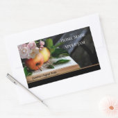 Zuhause Made Apple Jam Label Rechteckiger Aufkleber (Umschlag)